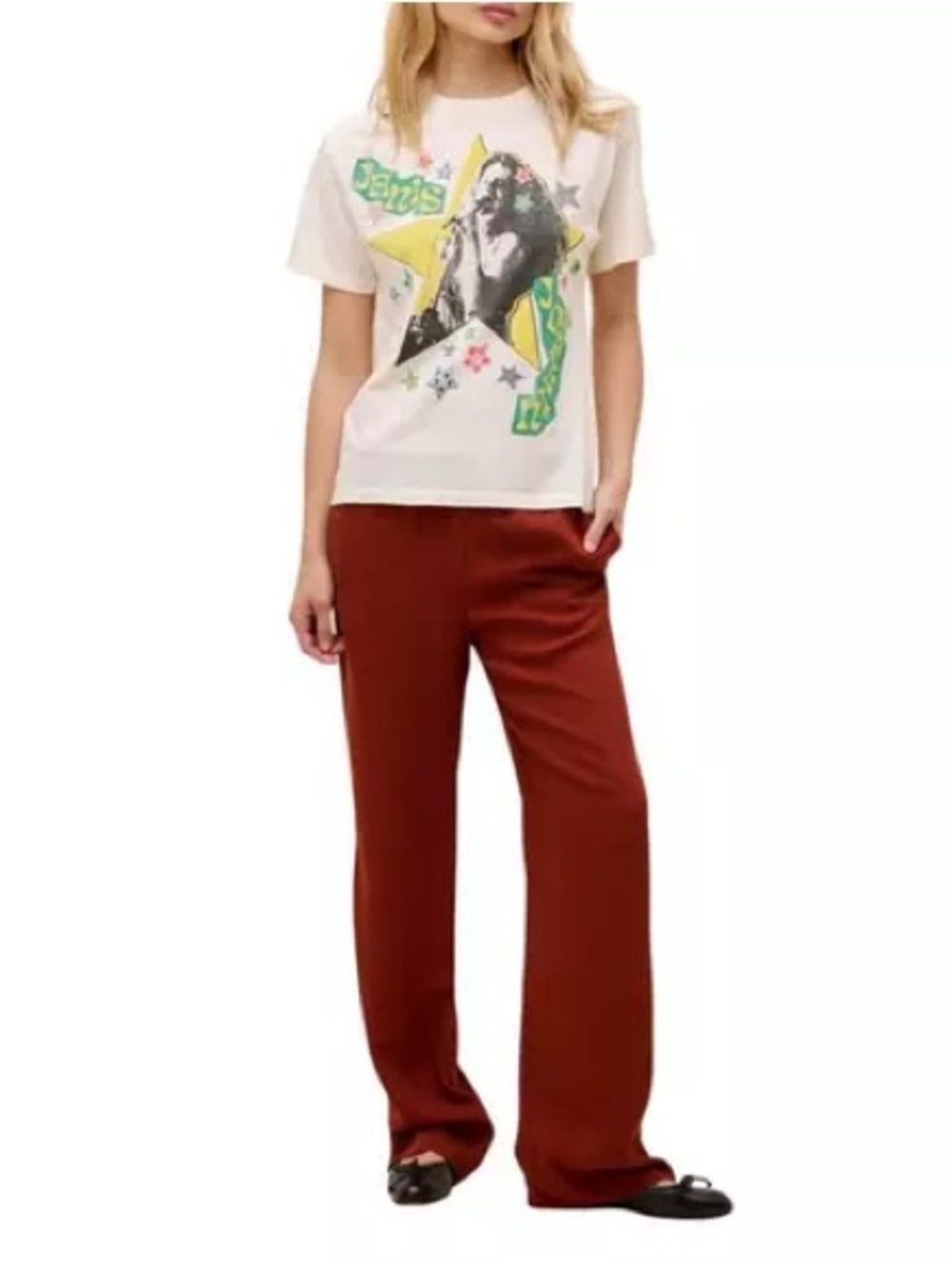 BRAND NEW Daydreamer Janis Joplin Scarpbook Shirt - Picture 4 of 4